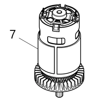 Moteur scie à ruban Makita DPB182 - 629400-1