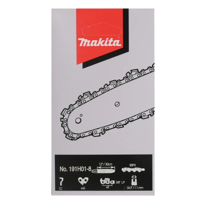 Chaîne 30 cm 90PX 3/8’’ 1,1 mm 46 maillons - Makita - 191H01-8