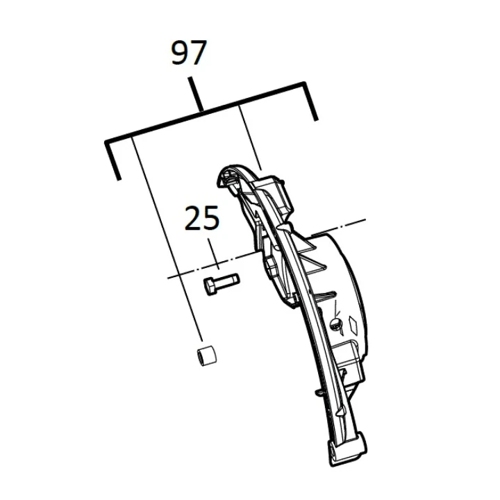 Carter de protection d'engrenage Milwaukee M18 BLCS66 - 4931465893