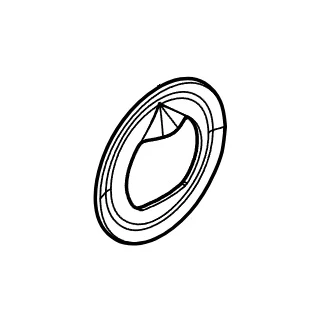 Rondelle guide - Makita - 345873-7