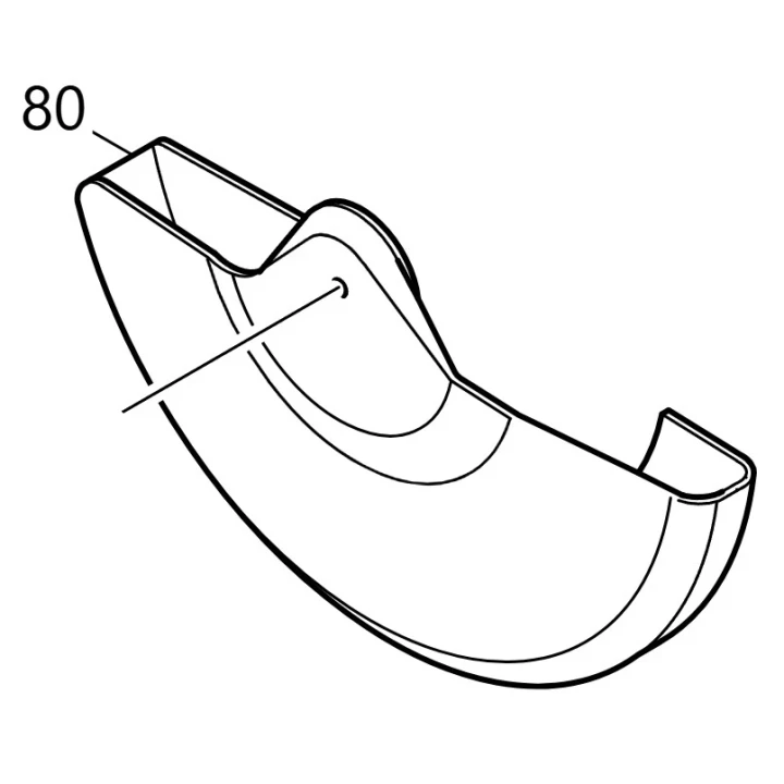 Carter mobile de sécurité Makita LS1013, LS1013F - 450047-8, 416105-0