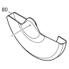 Carter mobile de sécurité Makita LS1013, LS1013F