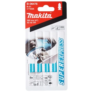 Lames de scie sauteuse Makita B-51 pour métal et inox - B-06476
