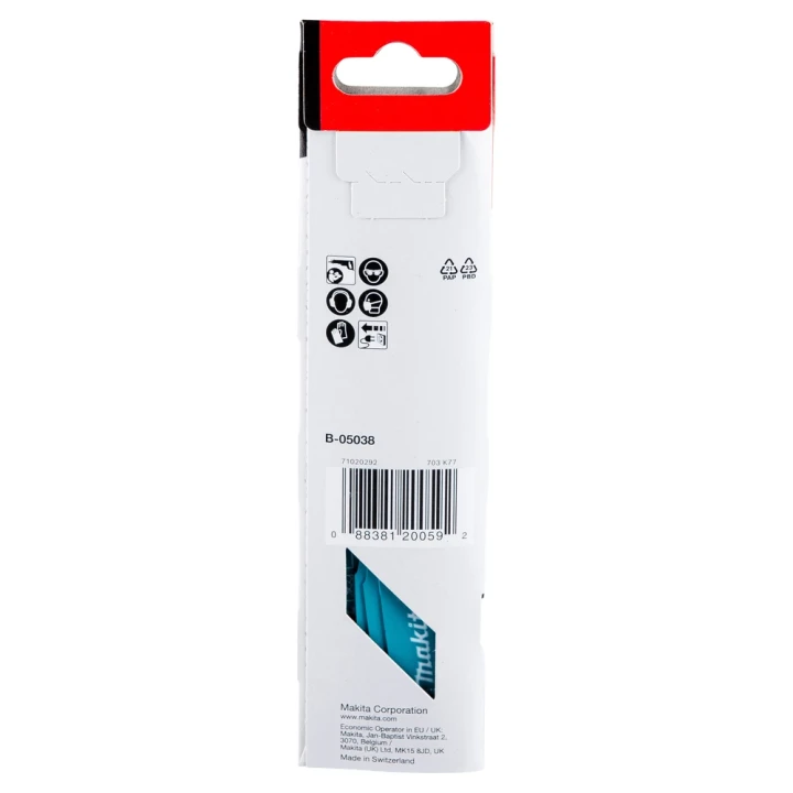 Lames de scie sabre/récipro Makita pour métal - réf: B-05038