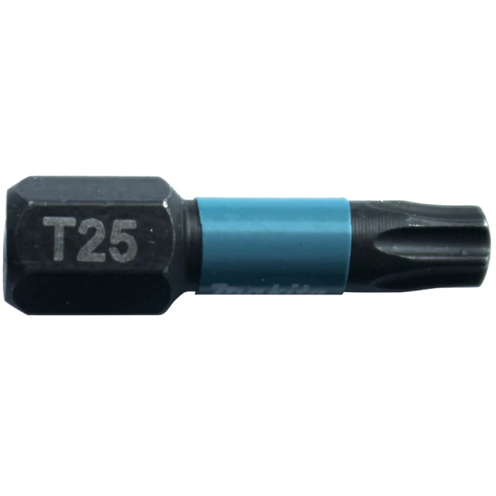 Embouts Impact Black 25 mm TORX ® (T), Hexa 1/4'' - Makita - B-63688