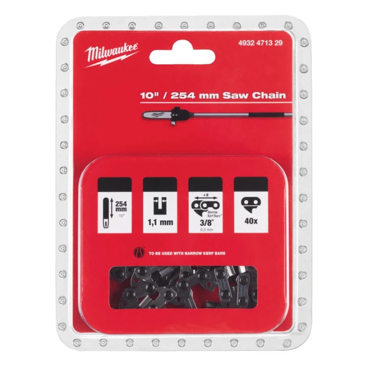 Chaîne tronçonneuse M18 FOPH-CSA - 25cm 3/8″ 1,1 mm - 4932471329