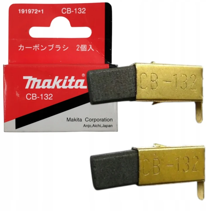 Jeu de charbons Makita CB-132, CB-115 - 191972-1, 194984-3