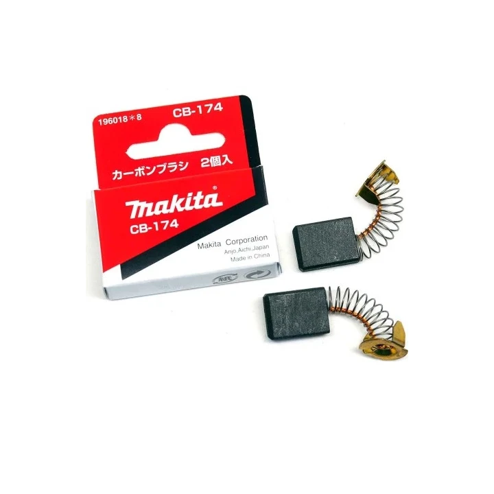 Charbon Makita CB-174 pour scie circulaire Makita HS6101, HS7101