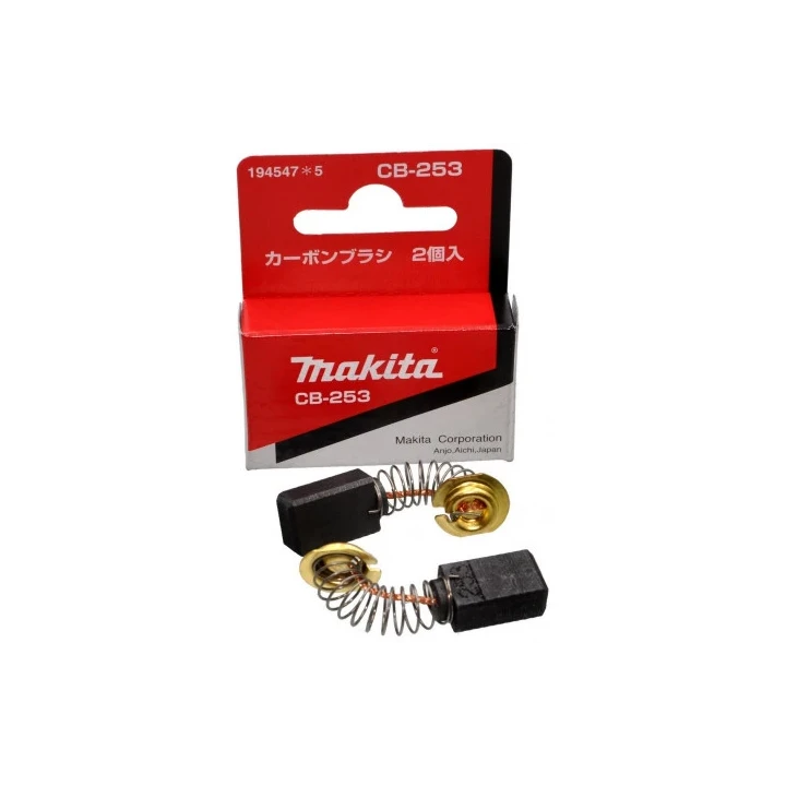Charbons Makita CB-253 4101R GA5021C GA6021C JR3020 PC5000C PC5001C