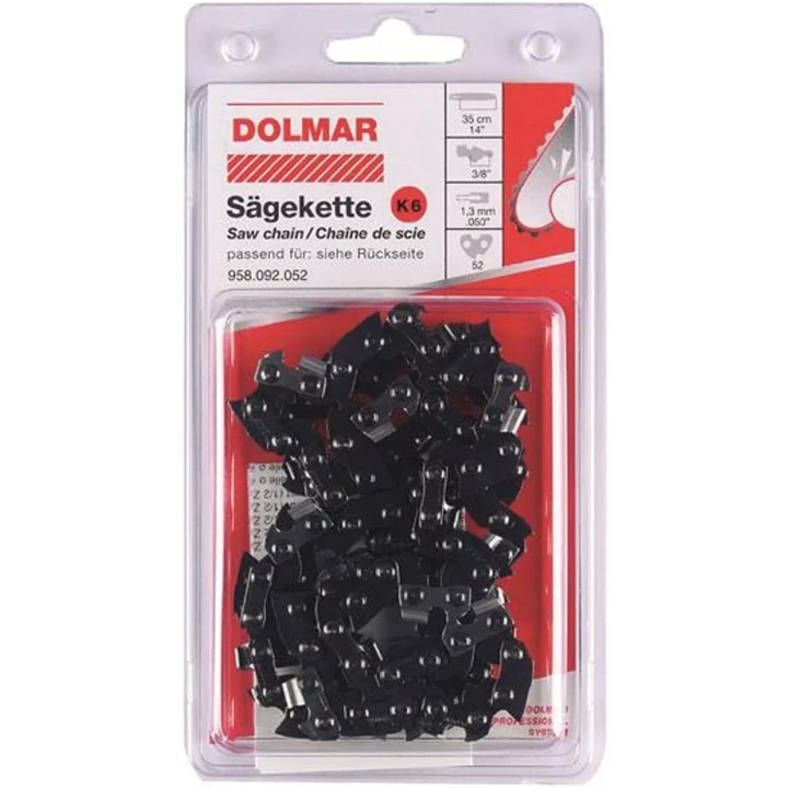 Chaîne Dolmar/Makita 35cm - 3/8" - 1,3mm - 52 Maillons - 958492052