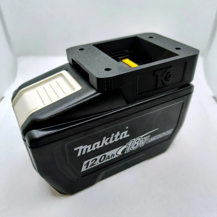 Porte batterie Makita 18V LXT - Support mural batterie Makita 18V
