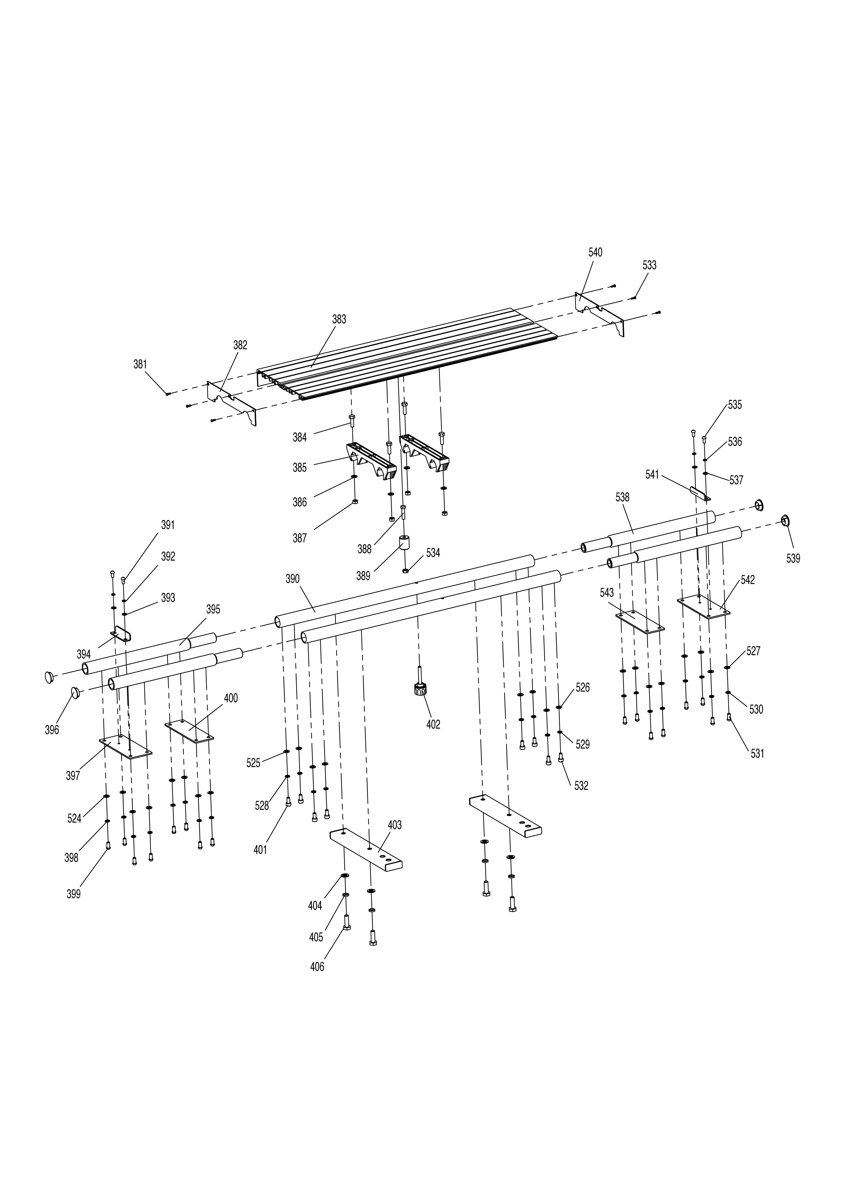 Pièces détachées Scie sur table Makita MLT100