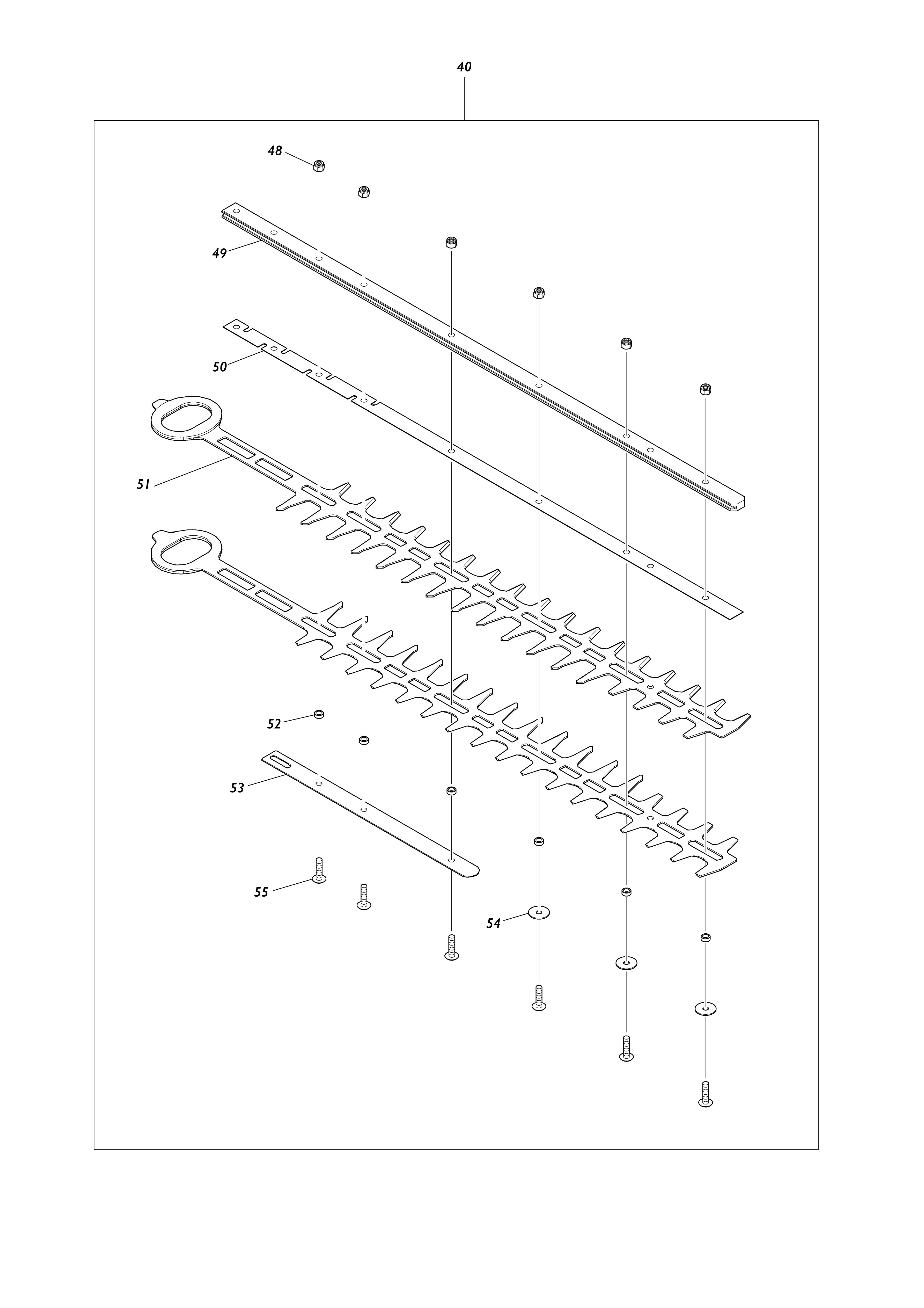 Pièces détachées Taille-haie Makita DUH506