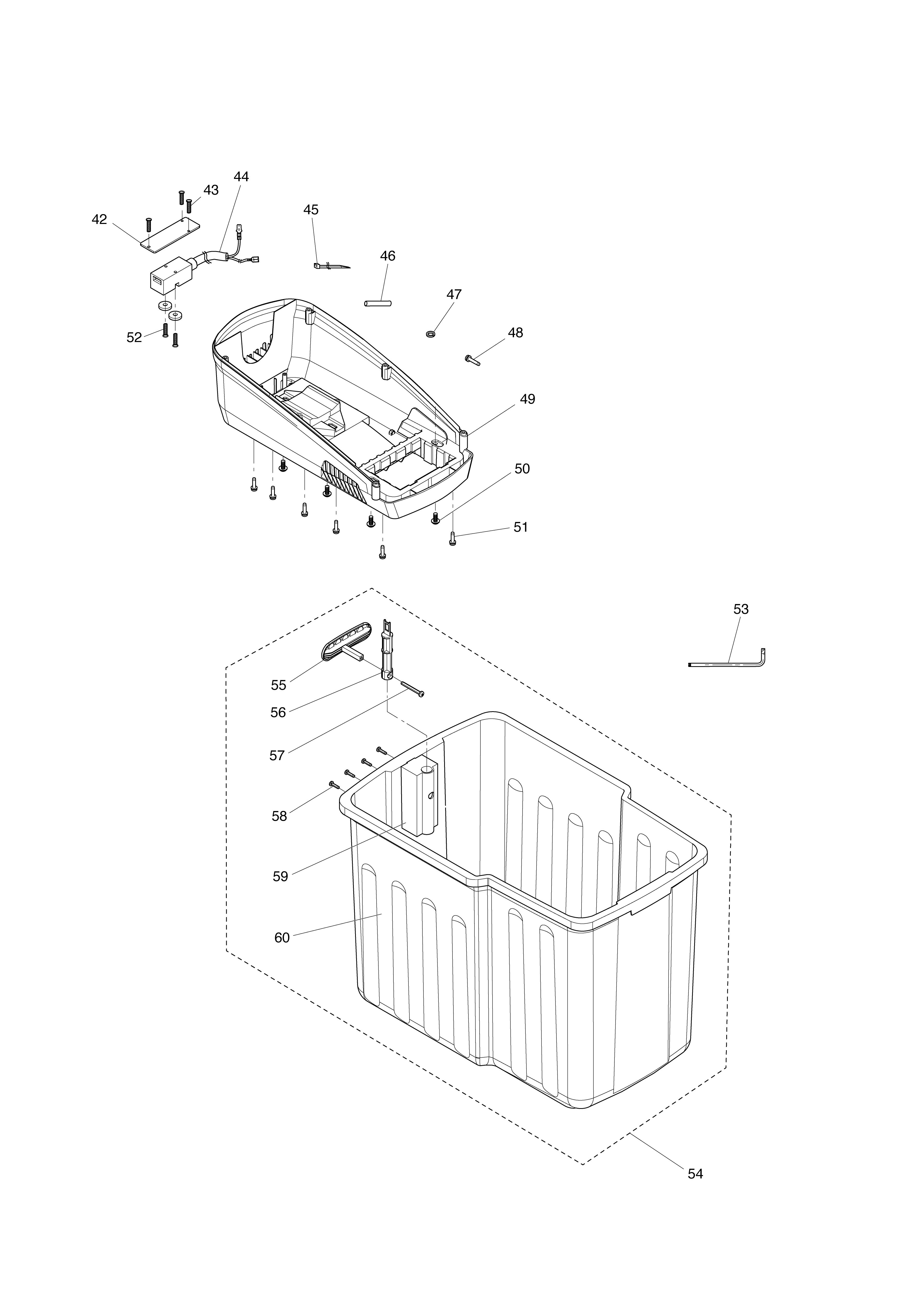 Pièces détachées Broyeur électrique Makita UD2500