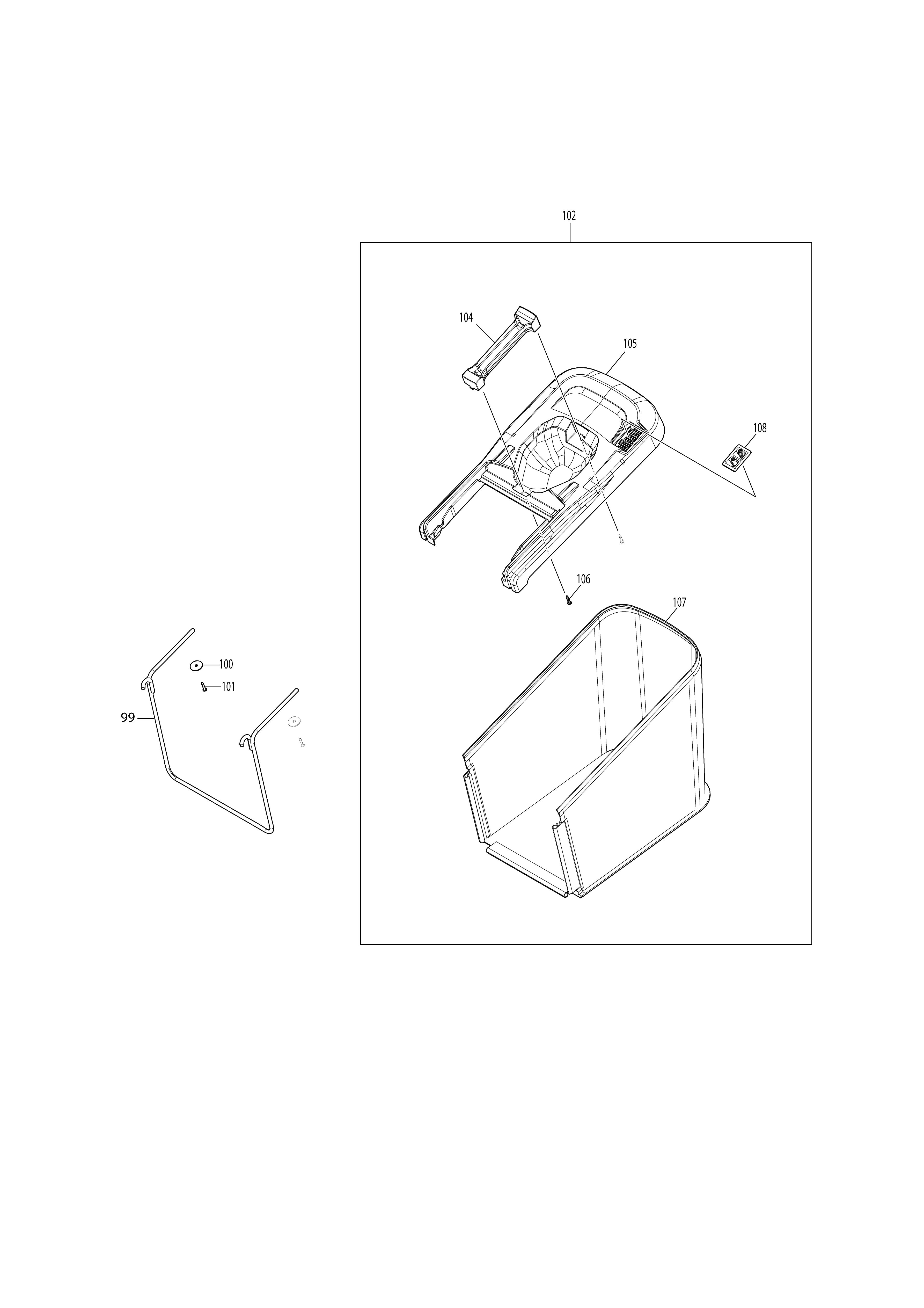 Pièces détachées Tondeuse pousée Makita DLM382